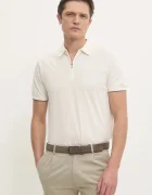 Hackett London Памучна тениска с яка