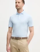 Hackett London Памучна тениска с яка