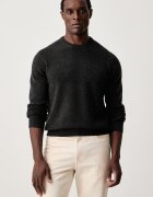 Hackett London пуловер мъжки от вълна сив HM7000287
