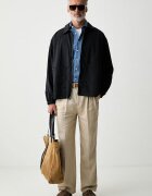 Hackett London риза мъжка синя HM3010760