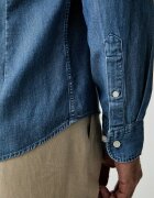 Hackett London риза мъжка синя HM3010760