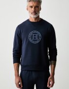 Hackett London суичър мъжки от памук тъмносин HM5800112