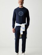 Hackett London суичър мъжки от памук тъмносин HM5800112