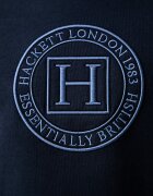 Hackett London суичър мъжки от памук тъмносин HM5800112