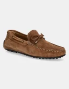 Hackett London Велурени мокасини DRIVER LACE