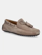 Hackett London Велурени мокасини DRIVER TASSEL