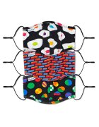 Happy Socks Защитна маска за многократна употреба (3 броя)
