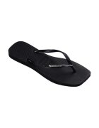 Havaianas Джапанки SQUARE LOGO METALLIC в черно с равна подметка 4148257.2976