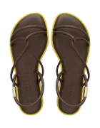 Havaianas сандали с равна подметка дамски UNA MANGA кафяви 4149609.0727