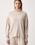 Haveone ежедневен комплект дамски с вискоза бежов HMG.R008