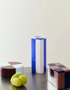 HAY Кутия с капак Tin Container 108 x 78 x 295 cm в синьо