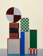 HAY Кутия с капак Tin Container S/17 x 111 x 73 cm в червено