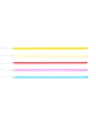 HAY Led лампа Neon Tube 25 x 150 cm в червено