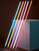 HAY Led лампа Neon Tube 25 x 150 cm в червено