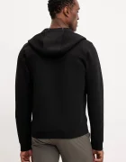 Helly Hansen Спортен суичър Hydropower Ocean 2.0 в черно с качулка с изчистен дизайн 34264.