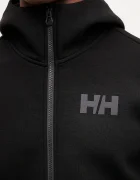 Helly Hansen Спортен суичър Hydropower Ocean 2.0 в черно с качулка с изчистен дизайн 34264.