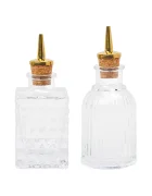 Here's How Комплект бармански бутилки за горчиви напитки The Gio Bitters Bottles 90 ml (2 броя)