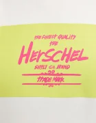 Herschel Памучен суичър в бежово с принт 50550-05977