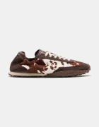Hoff BRIDGE COW PRINT BROWN маратонки дамски от кожа кафяви 22661401