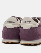 Hoff BRIDGE FL AUBERGINE маратонки дамски от велур виолетови 22661426