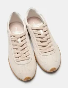 Hoff BRIDGE FL BEIGE маратонки дамски от велур бежови 22661416