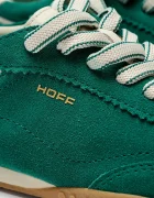 Hoff BRIDGE FL GREEN маратонки дамски от велур зелени 22661405