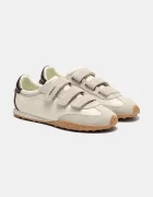 Hoff BRIDGE VELCROS BEIGE маратонки дамски от кожа бежови 22661411