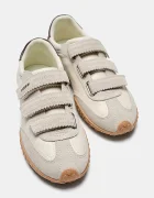 Hoff BRIDGE VELCROS BEIGE маратонки дамски от кожа бежови 22661411