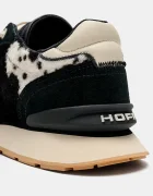 Hoff CITY PRINT BLACK маратонки дамски от велур черни 22602426