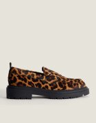 Hoff Кожени мокасини LEOPARD MARRON