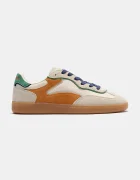 Hoff PARK MULTICOLOR маратонки мъжки от велур бежови 22619401