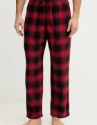Hollister Co. Долнище на пижама в бордо с десен KI313-5001-506
