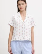 Hollister Co. Памучно горнище на пижама