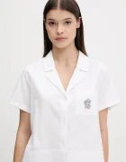 Hollister Co. Памучно горнище на пижама