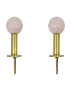 House Doctor Кука HDBall 8 cm (2 броя) в розово