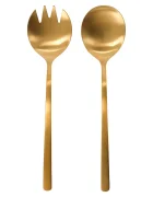 House Doctor Салатни лъжици HDGolden 55 x 23 cm (2 броя) в зелено