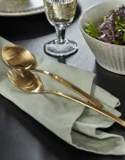 House Doctor Салатни лъжици HDGolden 55 x 23 cm (2 броя) в зелено