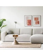 House Nordic Стенна декорация в рамка Mina 50 x 70 cm в оранжево 4991015