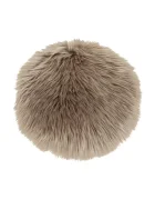 House Nordic Възглавница за стол Lambskin Seat Artificial в кафяво