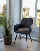 House Nordic Възглавница за стол Lambskin Seat Artificial в кафяво