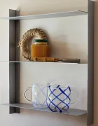 Hübsch рафт висящ от неръждаема стомана 41 x 11 x 46 cm 992140