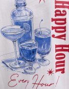 HUGO Blue HUGO синя тениска мъжка памучна Nucavo бяла 50560040