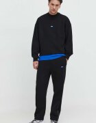 HUGO Blue Памучен суичър Nedro в черно с изчистен дизайн 50522359