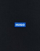 HUGO Blue Памучен суичър Nedro в черно с изчистен дизайн 50522359