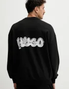 HUGO Blue Памучен суичър Nyrocrew