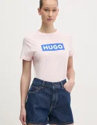 HUGO Blue Памучна тениска Classic Tee_B