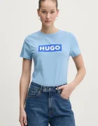 HUGO Blue Памучна тениска Classic Tee_B