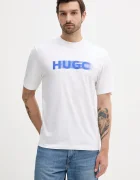 HUGO Blue Памучна тениска Nalax
