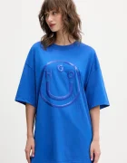HUGO Blue Памучна тениска Oversized_tee_B_6