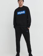 HUGO Blue спортен панталон мъжки от памук Napin черен 50522372